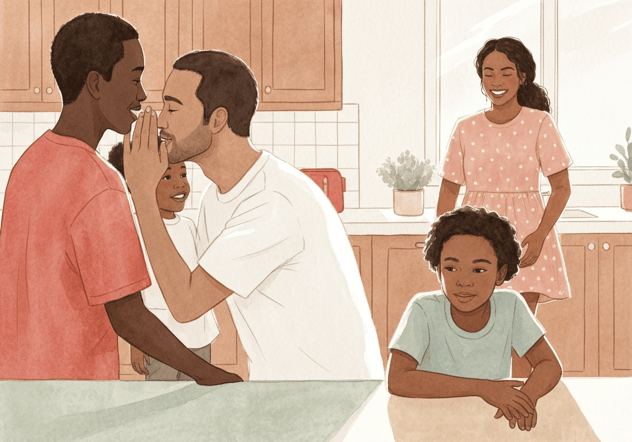 Family branch illustration