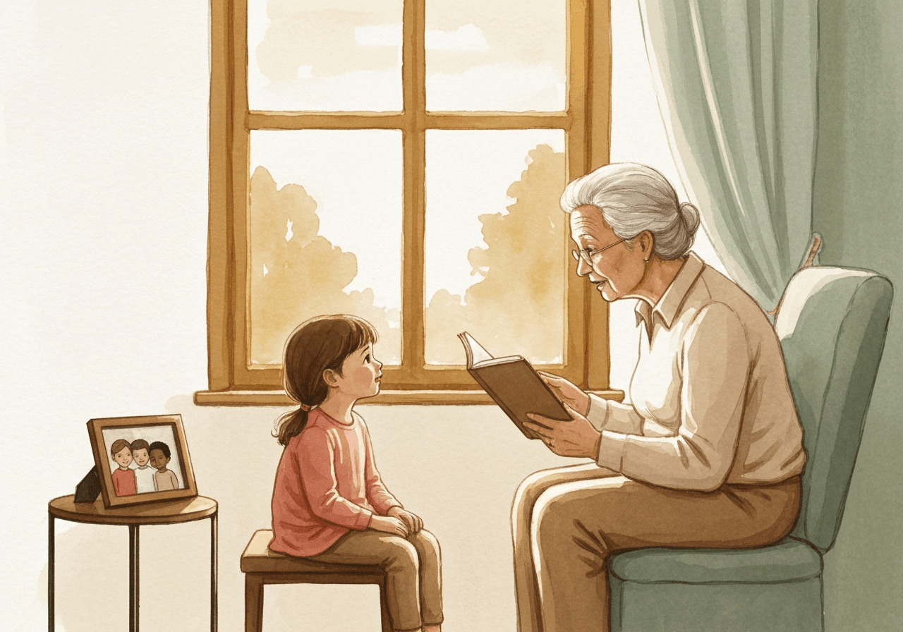 Memorial branch illustration